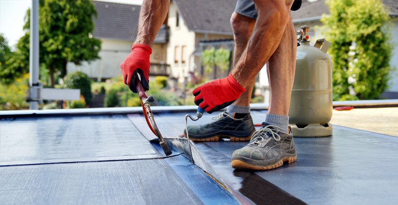 Roofing dak branden